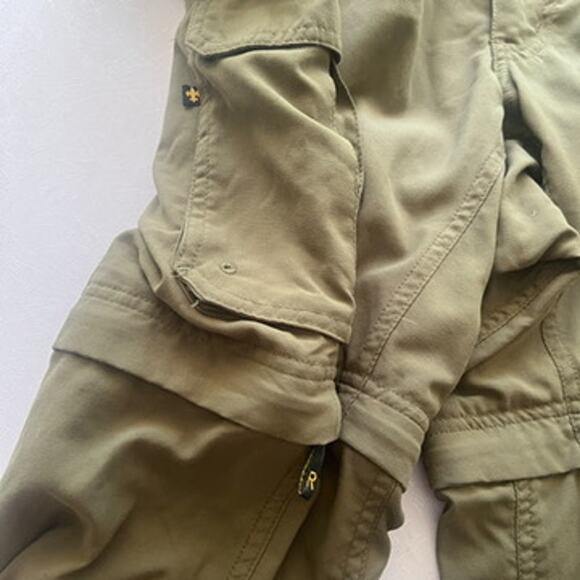 Boy Scouts of America Switchback Convertible Uniform Pants Men's Large 34 Green - Picture 4 of 9